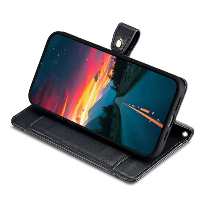 Housse Honor Magic 8 Lite / X9d 5G Portefeuille avec Lanière