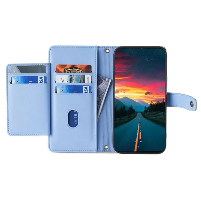 Housse Honor Magic 8 Lite / X9d 5G Portefeuille avec Lanière