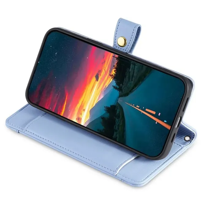 Housse Honor Magic 8 Lite / X9d 5G Portefeuille avec Lanière