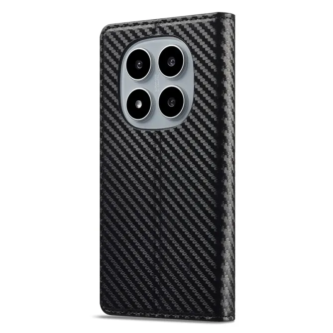 Flip cover Xiaomi Poco M8 5G / Redmi Note 15 5G / 15 4G fibre de carbo