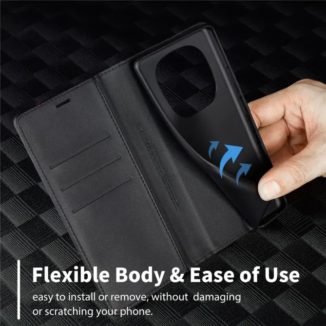 Flip cover Xiaomi Poco M8 5G / Redmi Note 15 5G / 15 4G fibre de carbo