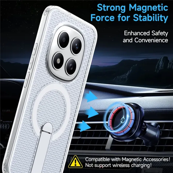 Coque Xiaomi Redmi Note 15 Pro+ 5G / Poco M8 Pro 5G MagSafe ventilée s