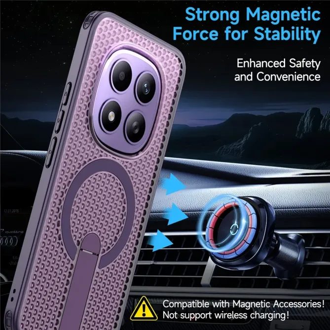 Coque Xiaomi Redmi Note 15 Pro+ 5G / Poco M8 Pro 5G MagSafe ventilée s