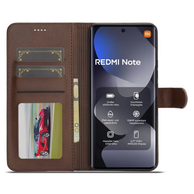 Housse Xiaomi Redmi Note 15 Pro Plus / Poco M8 Pro 5G Effet Cuir LC.IM