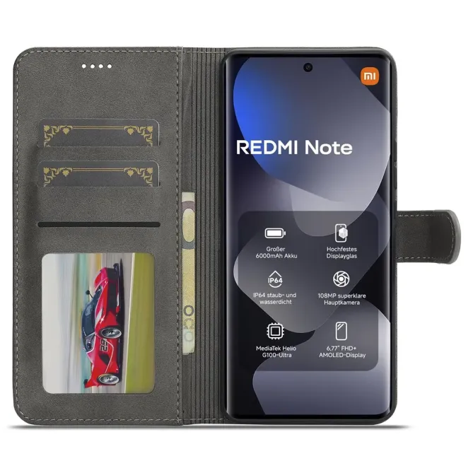 Housse Xiaomi Redmi Note 15 Pro Plus / Poco M8 Pro 5G Effet Cuir LC.IM