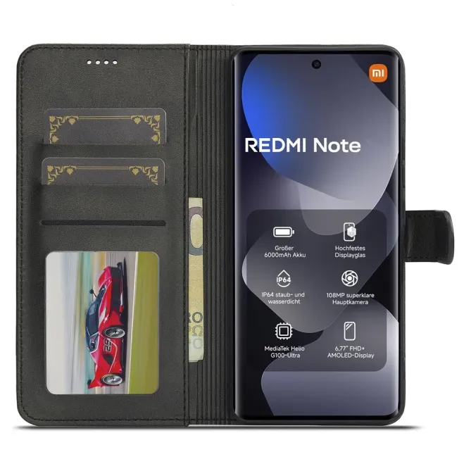 Housse Xiaomi Poco M8 5G / Redmi Note 15 5G / 15 4G Effet Cuir LC.IMEE