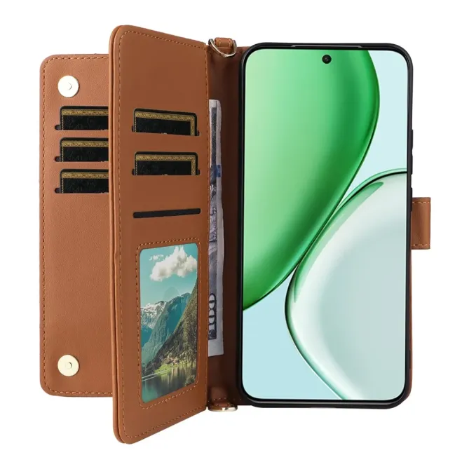 Housse Honor Magic 8 Lite / X9d 5G Bandoulière Matelassée