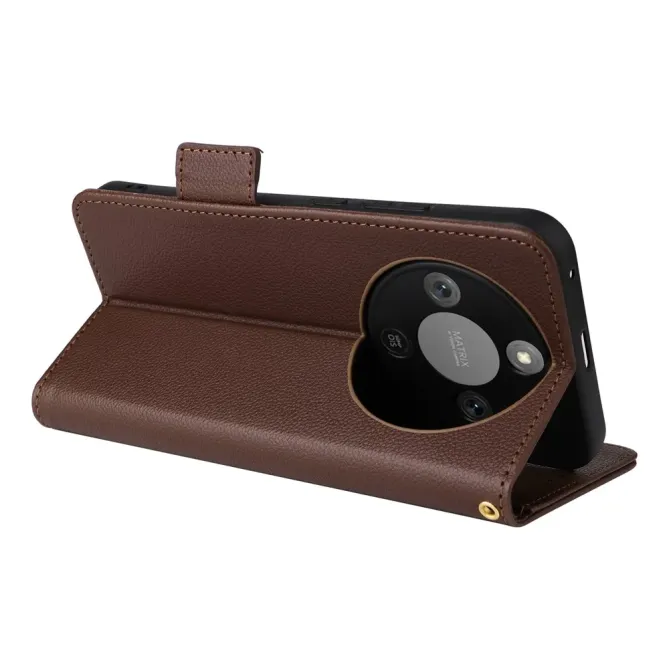 Housse Honor Magic 8 Lite / X9d 5G effet cuir à Lanière | FOLKEN