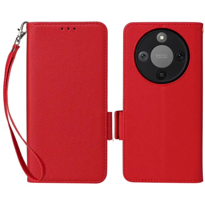 Housse Honor Magic 8 Lite / X9d 5G effet cuir à Lanière | FOLKEN