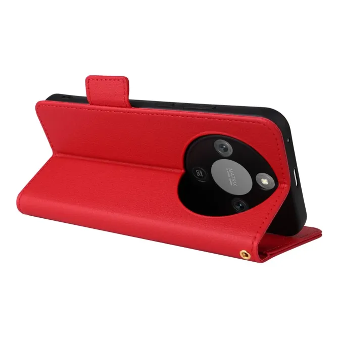 Housse Honor Magic 8 Lite / X9d 5G effet cuir à Lanière | FOLKEN