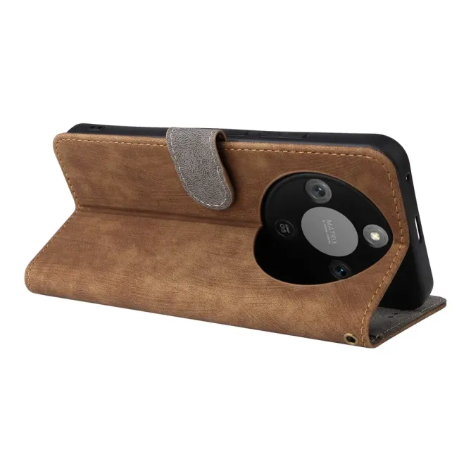 Housse Honor Magic 8 Lite / X9d 5G Rétro à Lanière| MAGNETIK