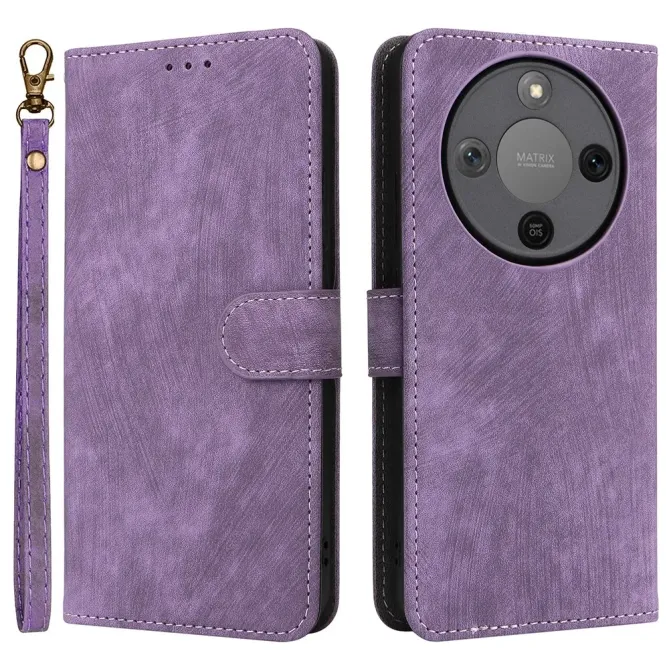 Housse Honor Magic 8 Lite / X9d 5G Rétro à Lanière| MAGNETIK