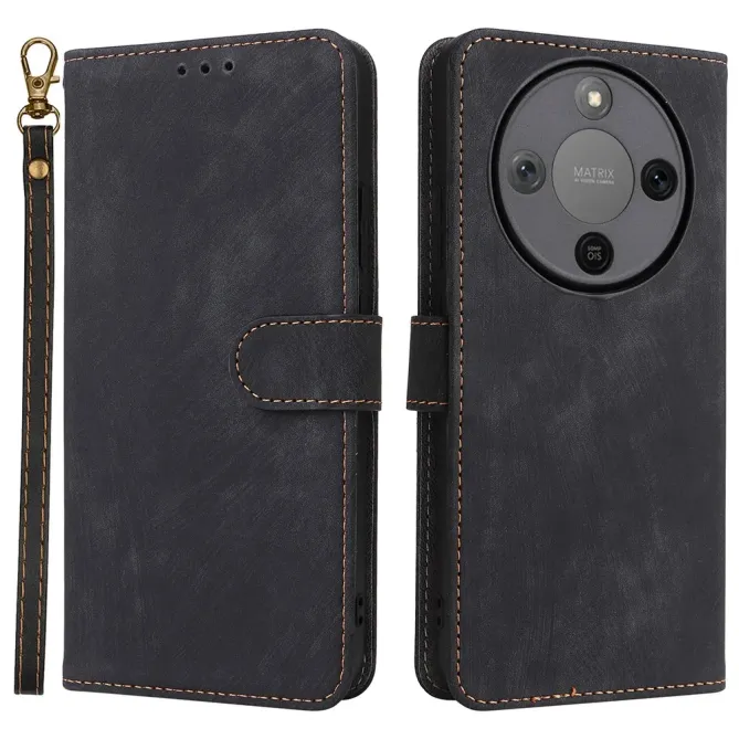 Housse Honor Magic 8 Lite / X9d 5G Rétro à Lanière| MAGNETIK