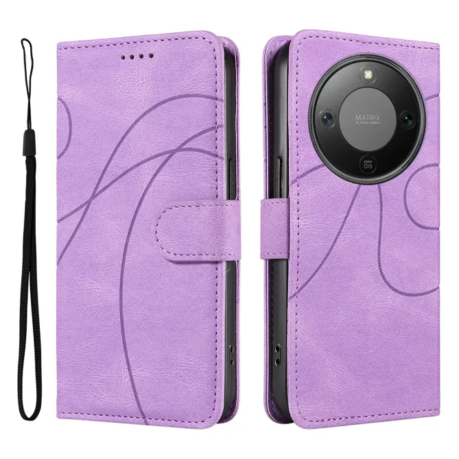Housse Honor Magic 8 Lite / X9d 5G simili cuir artistique