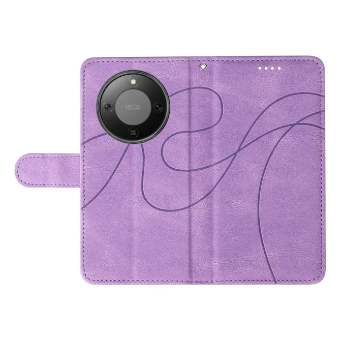 Housse Honor Magic 8 Lite / X9d 5G simili cuir artistique