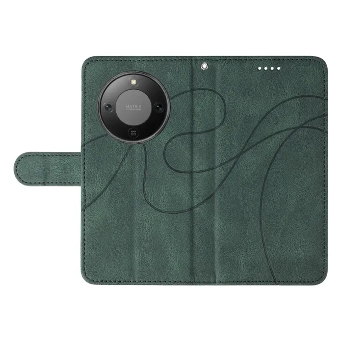 Housse Honor Magic 8 Lite / X9d 5G simili cuir artistique