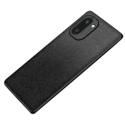 Coque OnePlus 15R Effet Cuir Grainé Fine Légère