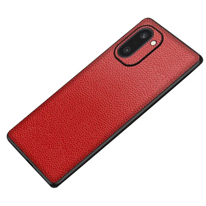 Coque OnePlus 15R Effet Cuir Grainé Fine Légère