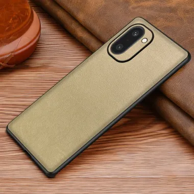 Coque OnePlus 15R texture soie simili cuir