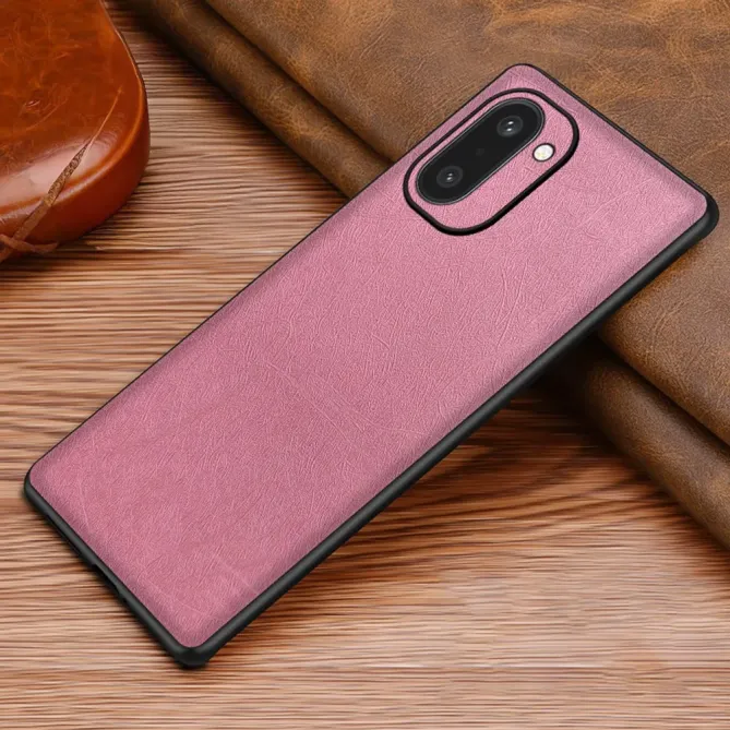 Coque OnePlus 15R texture soie simili cuir