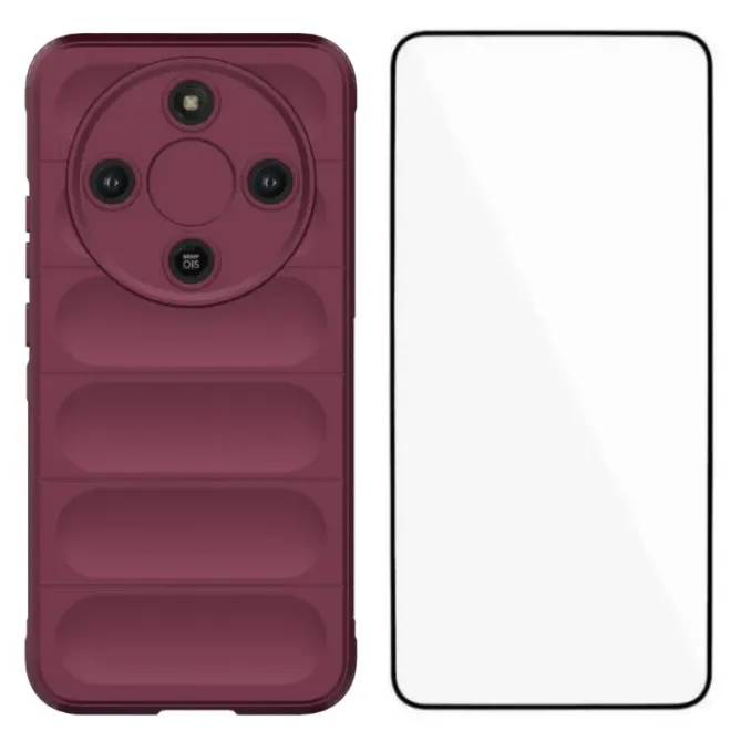 Coque Honor Magic 8 Lite / X9d 5G Rugged silicone avec verre trempé