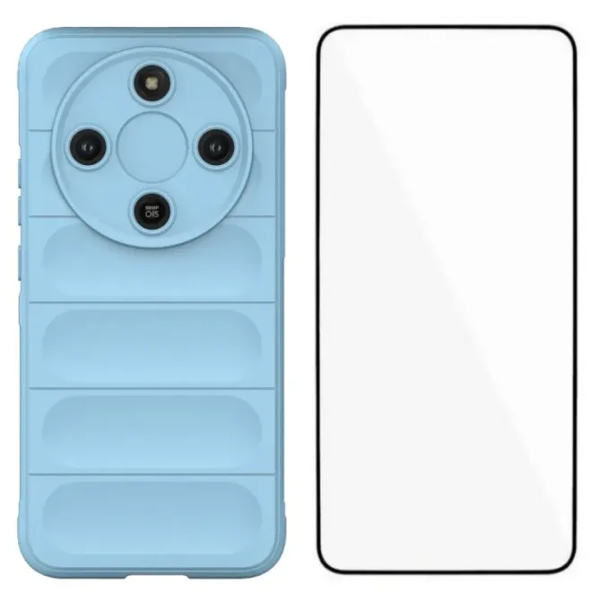 Coque Honor Magic 8 Lite / X9d 5G Rugged silicone avec verre trempé