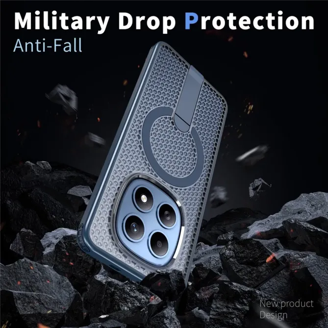 Coque Xiaomi Poco M8 5G / Redmi Note 15 5G / 15 4G MagSafe ventilée su