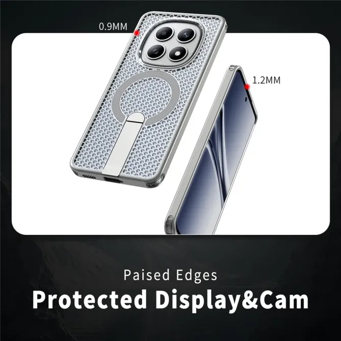 Coque Xiaomi Poco M8 5G / Redmi Note 15 5G / 15 4G MagSafe ventilée su