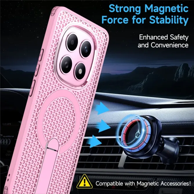 Coque Xiaomi Poco M8 5G / Redmi Note 15 5G / 15 4G MagSafe ventilée su