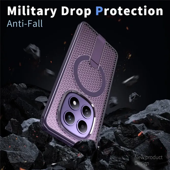 Coque Xiaomi Poco M8 5G / Redmi Note 15 5G / 15 4G MagSafe ventilée su