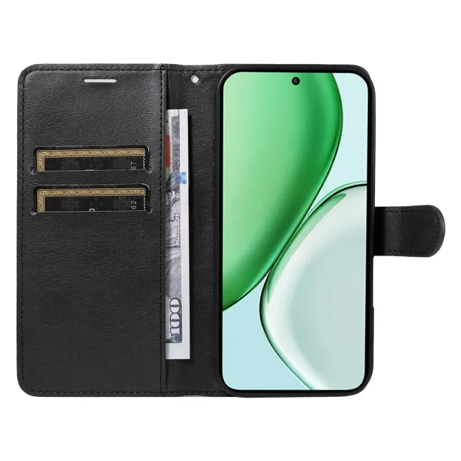 Housse Honor Magic 8 Lite / X9d 5G Sylvette simili cuir avec lanière