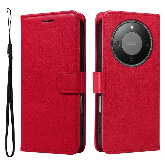 Housse Honor Magic 8 Lite / X9d 5G Sylvette simili cuir avec lanière