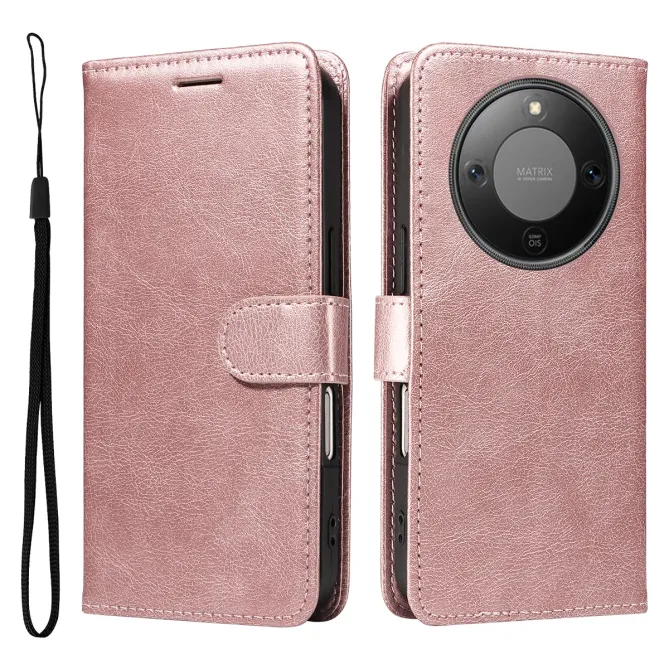 Housse Honor Magic 8 Lite / X9d 5G Sylvette simili cuir avec lanière