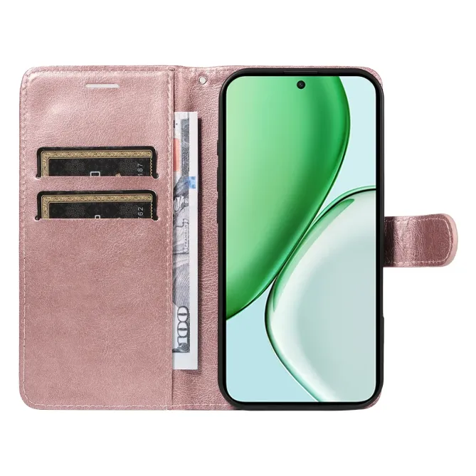 Housse Honor Magic 8 Lite / X9d 5G Sylvette simili cuir avec lanière