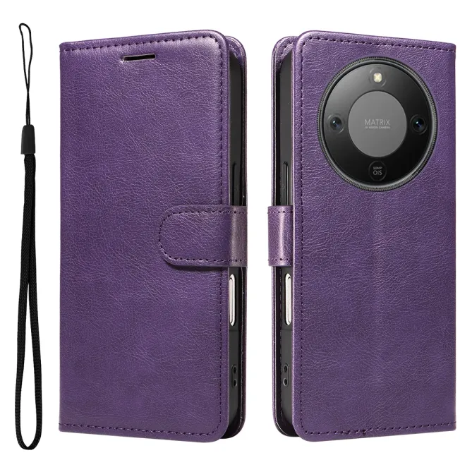 Housse Honor Magic 8 Lite / X9d 5G Sylvette simili cuir avec lanière