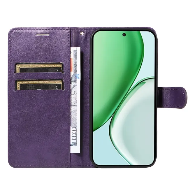 Housse Honor Magic 8 Lite / X9d 5G Sylvette simili cuir avec lanière