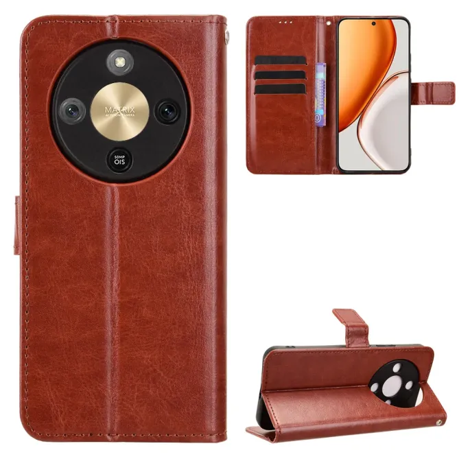 Housse Honor Magic 8 Lite / X9d 5G | Cuir Patiné Style Vintage