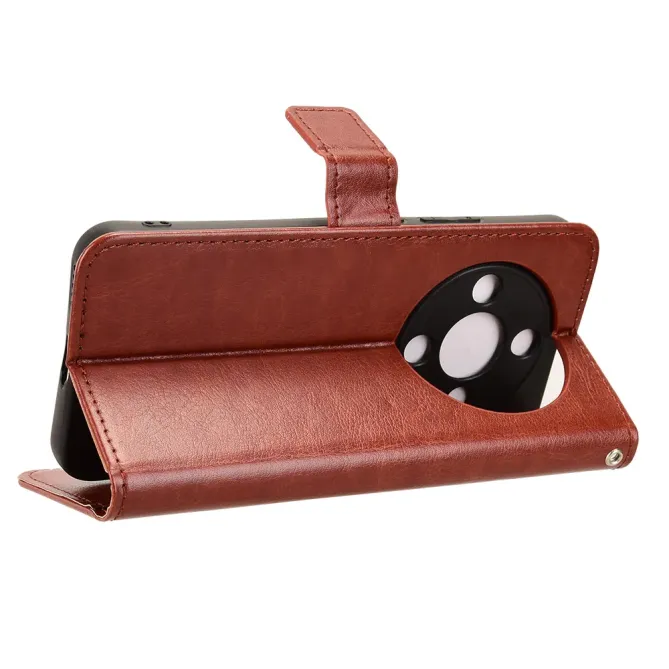 Housse Honor Magic 8 Lite / X9d 5G | Cuir Patiné Style Vintage