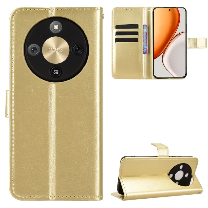 Housse Honor Magic 8 Lite / X9d 5G | Cuir Patiné Style Vintage