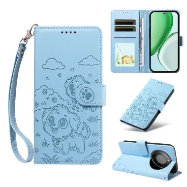 Housse Honor Magic 8 Lite / X9d 5G Chiens en Relief | CUDDLE