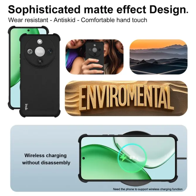 Coque Honor Magic 8 Lite / X9d 5G class protect - Noir mat