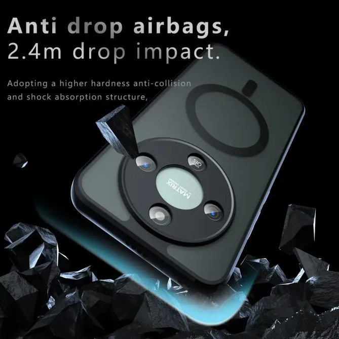 Coque Honor Magic 8 Lite / X9d 5G Revêtement Mat Magnétique