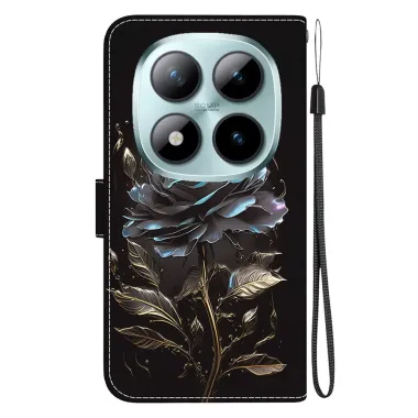 Housse Xiaomi Poco M8 Pro 5G / Redmi Note 15 Pro+ 5G Rose Noire Métall