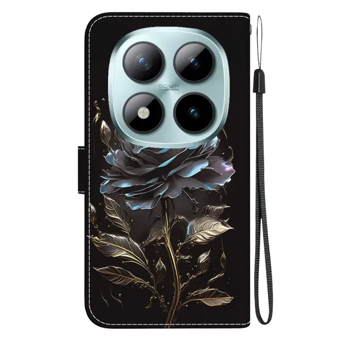 Housse Xiaomi Poco M8 Pro 5G / Redmi Note 15 Pro+ 5G Rose Noire Métall