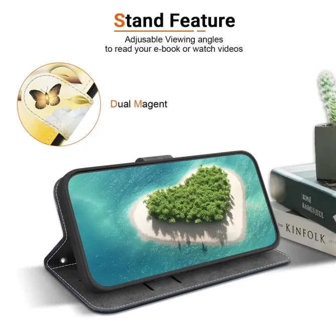 Housse Xiaomi Poco M8 Pro 5G / Redmi Note 15 Pro+ 5G Papillon Doré et 