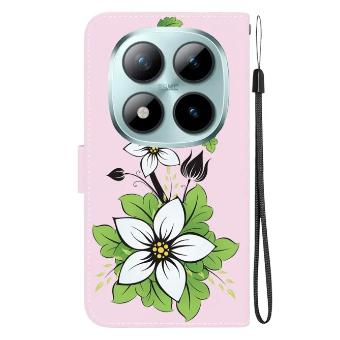 Housse Xiaomi Poco M8 Pro 5G / Redmi Note 15 Pro+ 5G Fleur Blanche