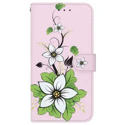 Housse Xiaomi Poco M8 Pro 5G / Redmi Note 15 Pro+ 5G Fleur Blanche