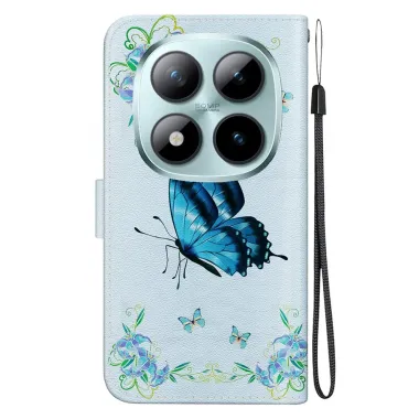 Housse Xiaomi Poco M8 Pro 5G / Redmi Note 15 Pro+ 5G Papillon Bleu