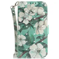 Housse Xiaomi Poco M8 Pro 5G / Redmi Note 15 Pro+ 5G Fleurs Blanches