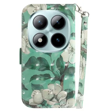 Housse Xiaomi Poco M8 Pro 5G / Redmi Note 15 Pro+ 5G Fleurs Blanches